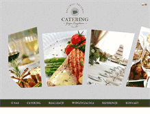 Tablet Screenshot of catering-krakow.pl